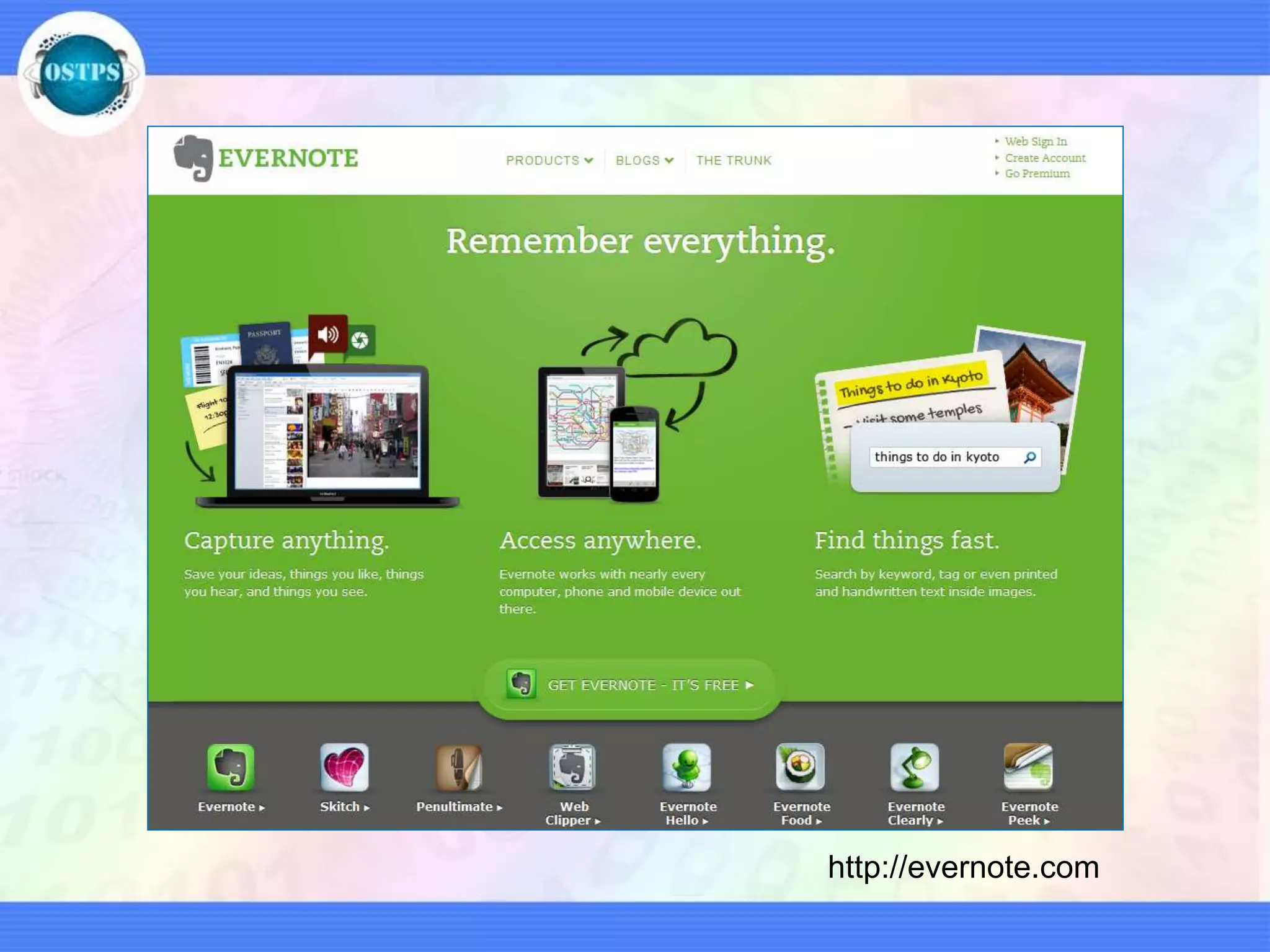 http://evernote.com
 