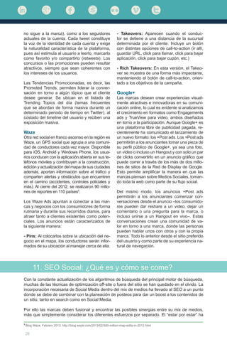 White Paper Social Media
31
8
IAB México (2014). Estudio de Consumo de Medios entre Internautas Mexicanos, 6ª Edición [Est...