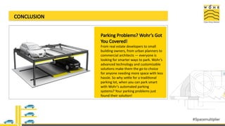 WOHR Parking's Innovative Automated Car Parking System | PPTX