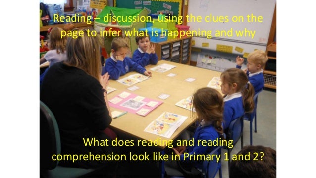 Wallacestone PS Reading Prehension In Primary 1 And 2