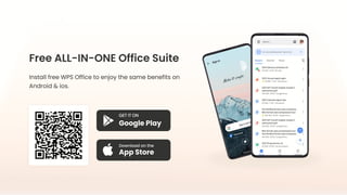 WPS Slides Quick Start Guide welcome prestentation | PPTX