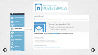 WPSUG Azure Mobile Services