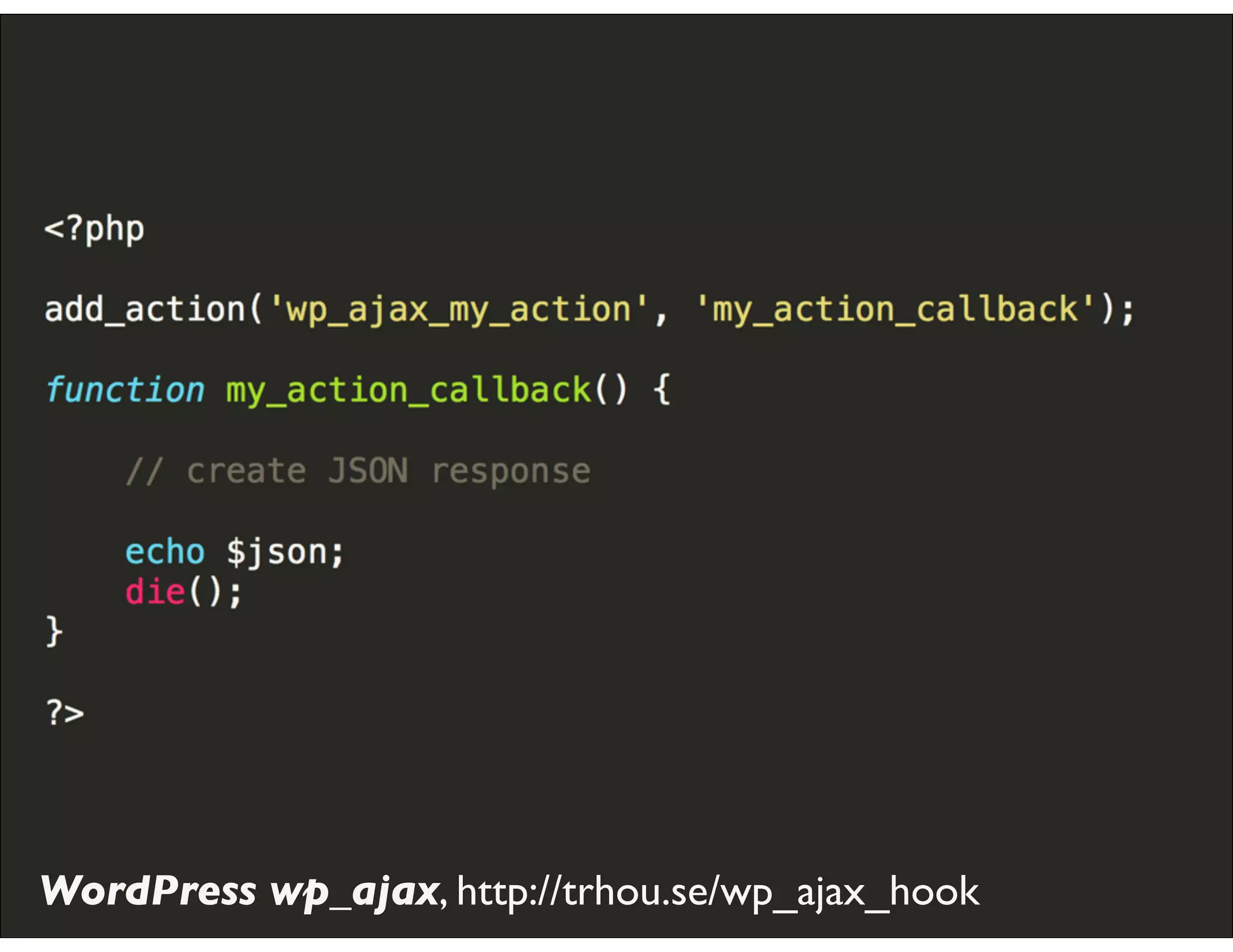 WordPress wp_ajax, http://trhou.se/wp_ajax_hook
 