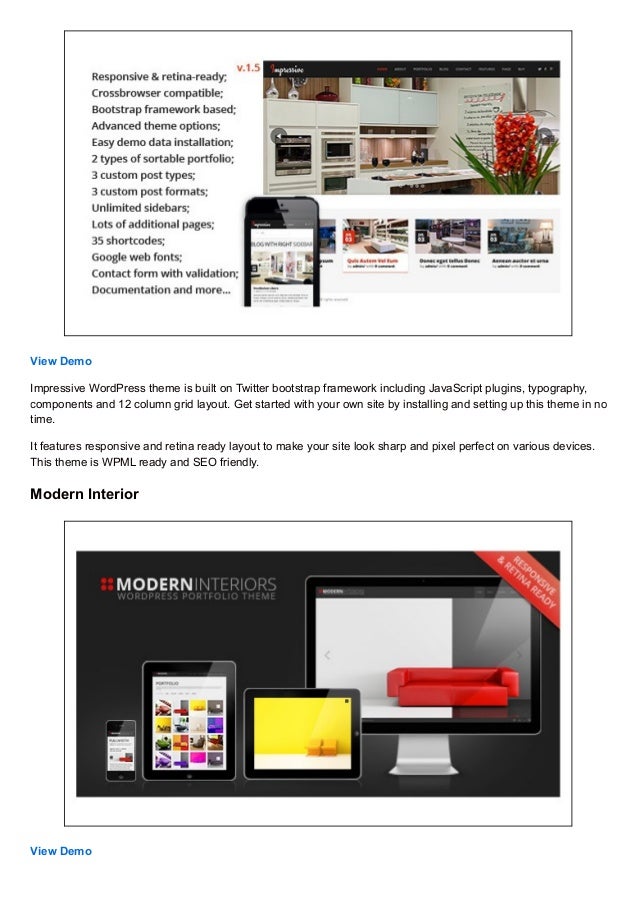 30+ Best Interior Design WordPress Themes 30+ Best Interior Design WordPress Themes