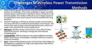 Wireless Power Transmission Methods for project | PDF