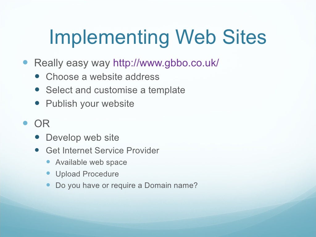 Wp web site