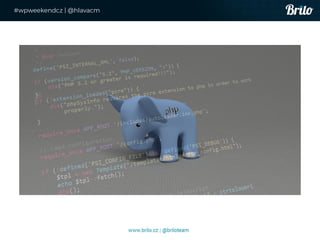 #wpweekendcz | @hlavacm
 