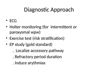Wpw Risks WPW Syndrome.pptx in detail and important | PPTX