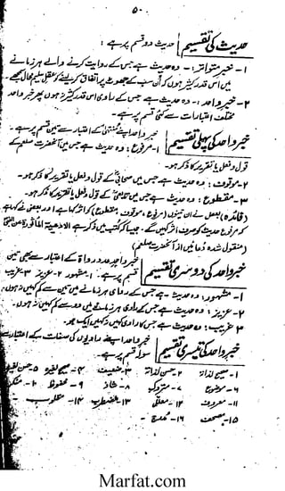 Tareekh e Hadith wa usool al hadith