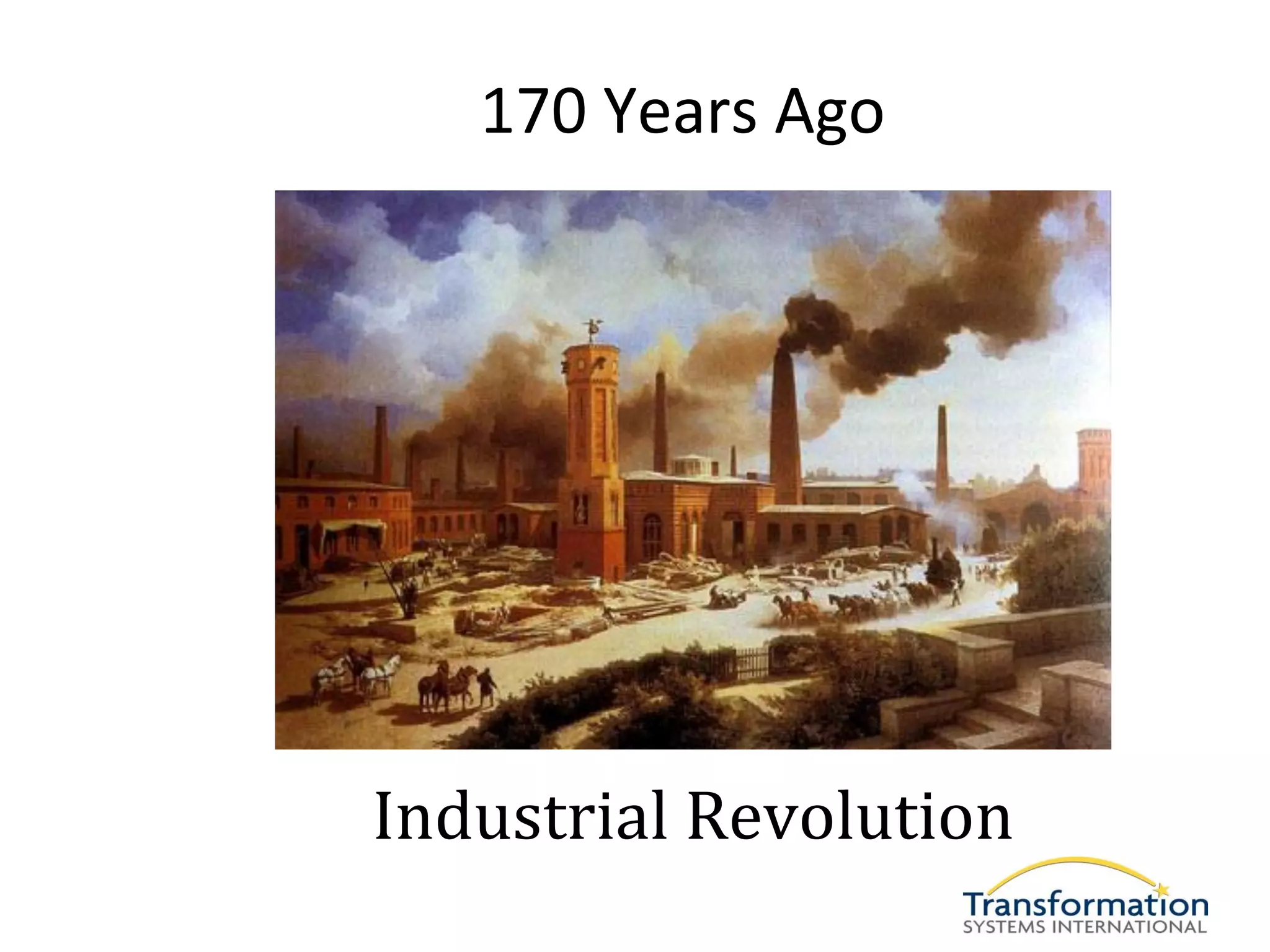 170 Years Ago




Industrial Revolution
 
