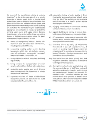 Drinking Water Quality Monitoring & Sur veillance F rame work | PDF