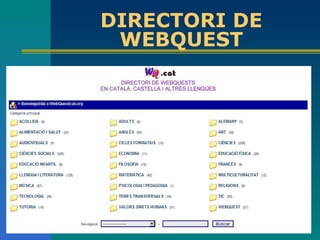 DIRECTORI DE WEBQUEST 