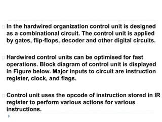 Control unit design | PPTX
