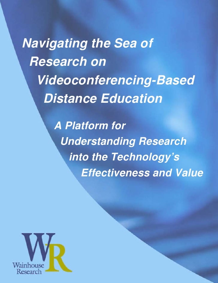 Distance learning research paper