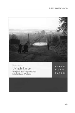 EUROPE AND CENTRAL ASIA




                   461
 