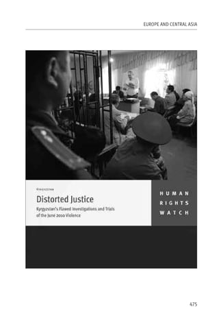 EUROPE AND CENTRAL ASIA




                   475
 