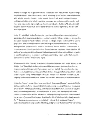 Human Rights Watch Full Report Year 2026 | PDF