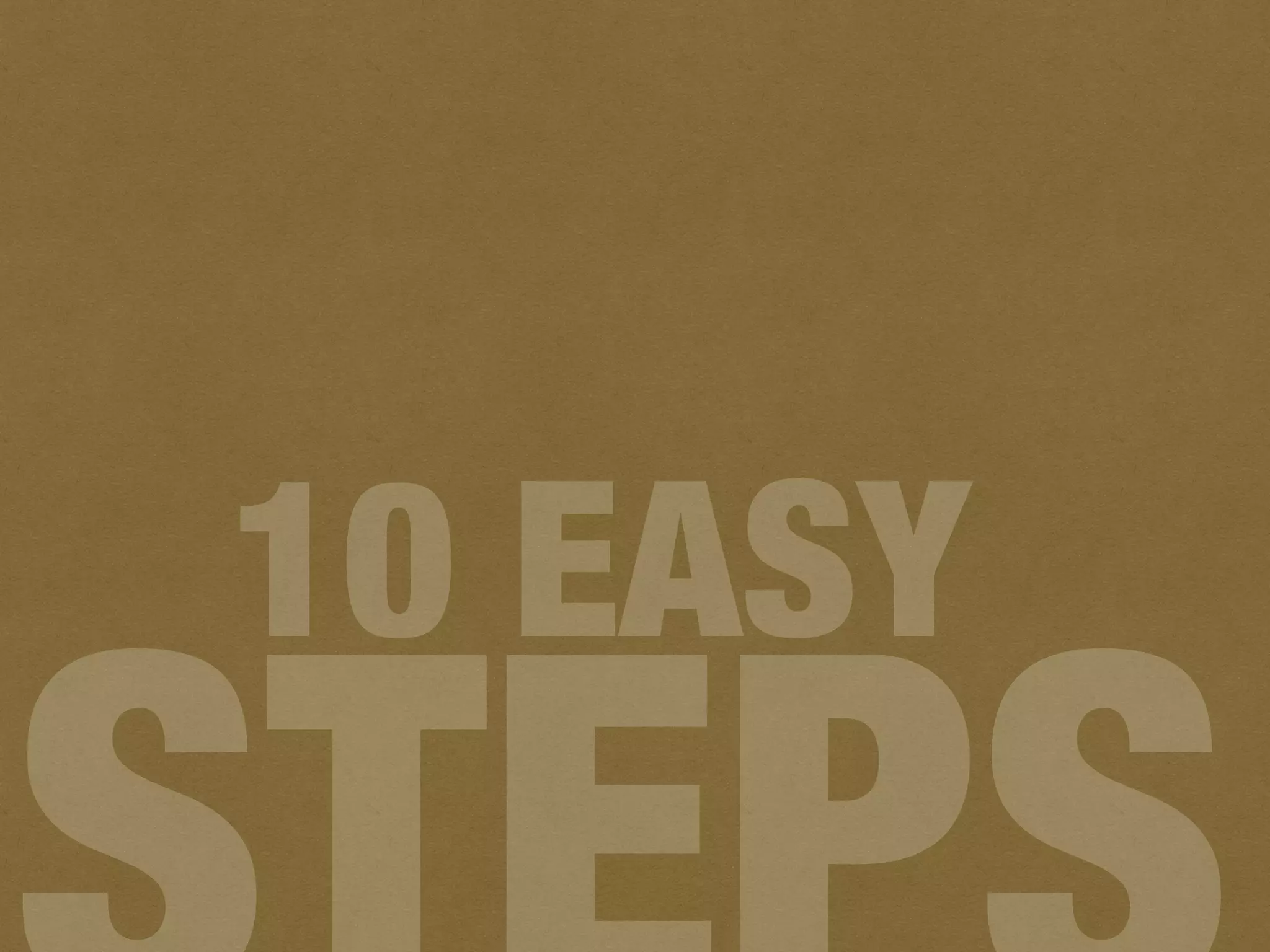 10 EASY
 