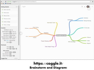 https://coggle.it/
Brainstorm and Diagram!
 