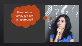 How does a
family get into
Wraparound?
 