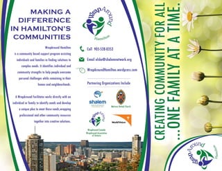 WrapAround Hamilton - Shalem Network - Brochure 2013