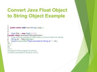 Wrapper class (130240116056) | PPT