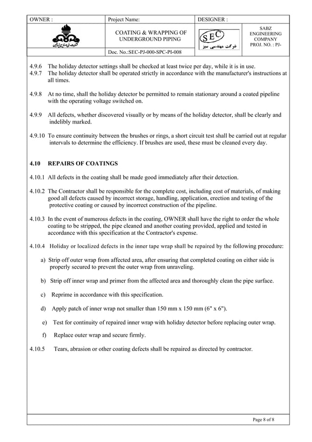 Wrap Quality Protocol.pdf Wrapping coating | PDF | Chemistry | Science