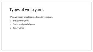 Wrap spinning | PPTX