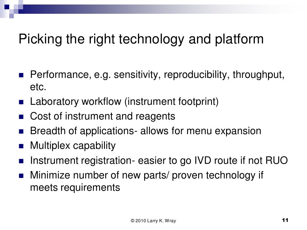 Life Sciences Product Development
