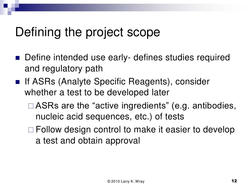 Life Sciences Product Development