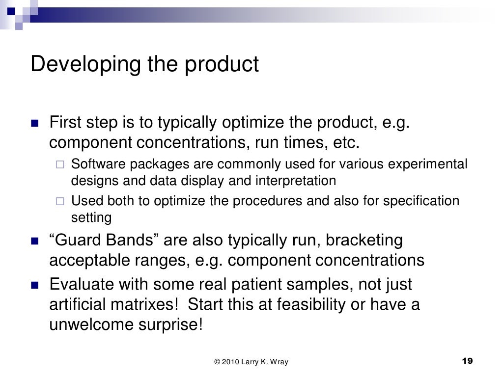 Life Sciences Product Development