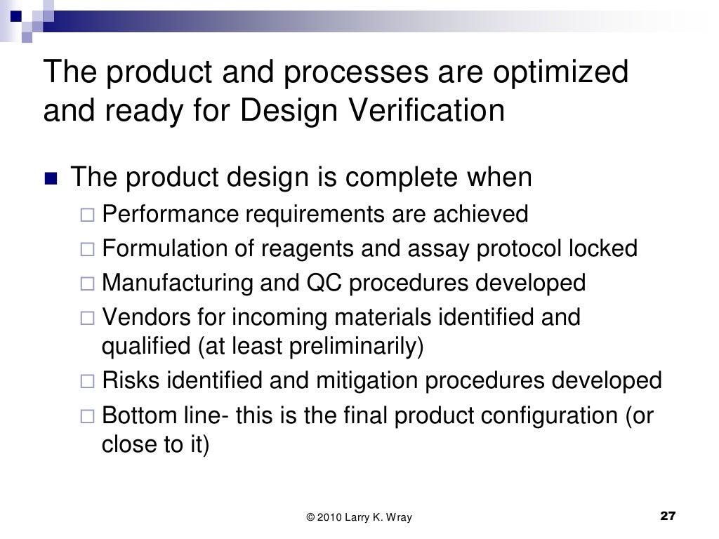 Life Sciences Product Development