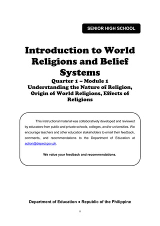 WRBS11_Q1_Mod1_Understanding-the-Nature-of-Religion-Origin-of ...