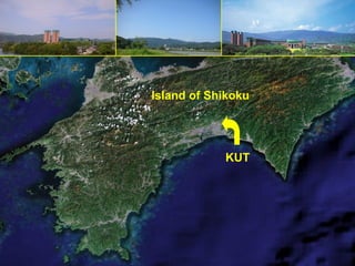 7
Dimensions of
Media Object Compehensibility
Lawrie Hunter
Kochi University of Technology
http://www.core.kochi-tech.ac.jp/hunter/
KUT
Island of Shikoku
 