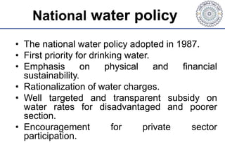Water resources development in india. | PPTX