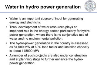 Water resources development in india. | PPTX