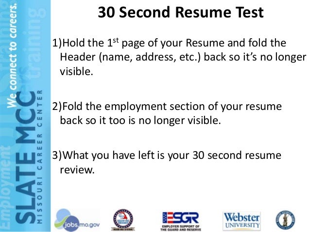 enchanting 30 second resume test festooning best student resume