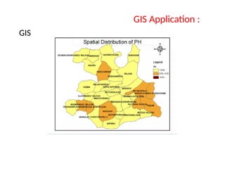 GIS
GIS Application :
 