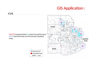 GIS
GIS Application :
 