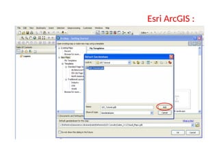 Esri ArcGIS :
 