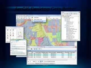 ArcGIS Desktop Gets Better
Copyright © 2010 Esri. All rights
reserved.
 