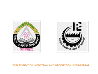 DEPARTMENT OF INDUSTRIAL AND PRODUCTION ENGINEERING
 
