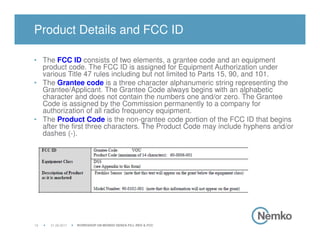 Fcc Report Number RED vs FCC | PDF