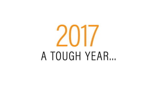 2017: HOTTEST NON-EL NIÑO YEAR ON RECORD
Source: NOAA
 