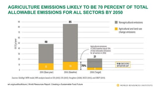 World Resources Report: Creating a Sustainable Food Future | PPTX