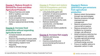 World Resources Report: Creating a Sustainable Food Future | PPTX