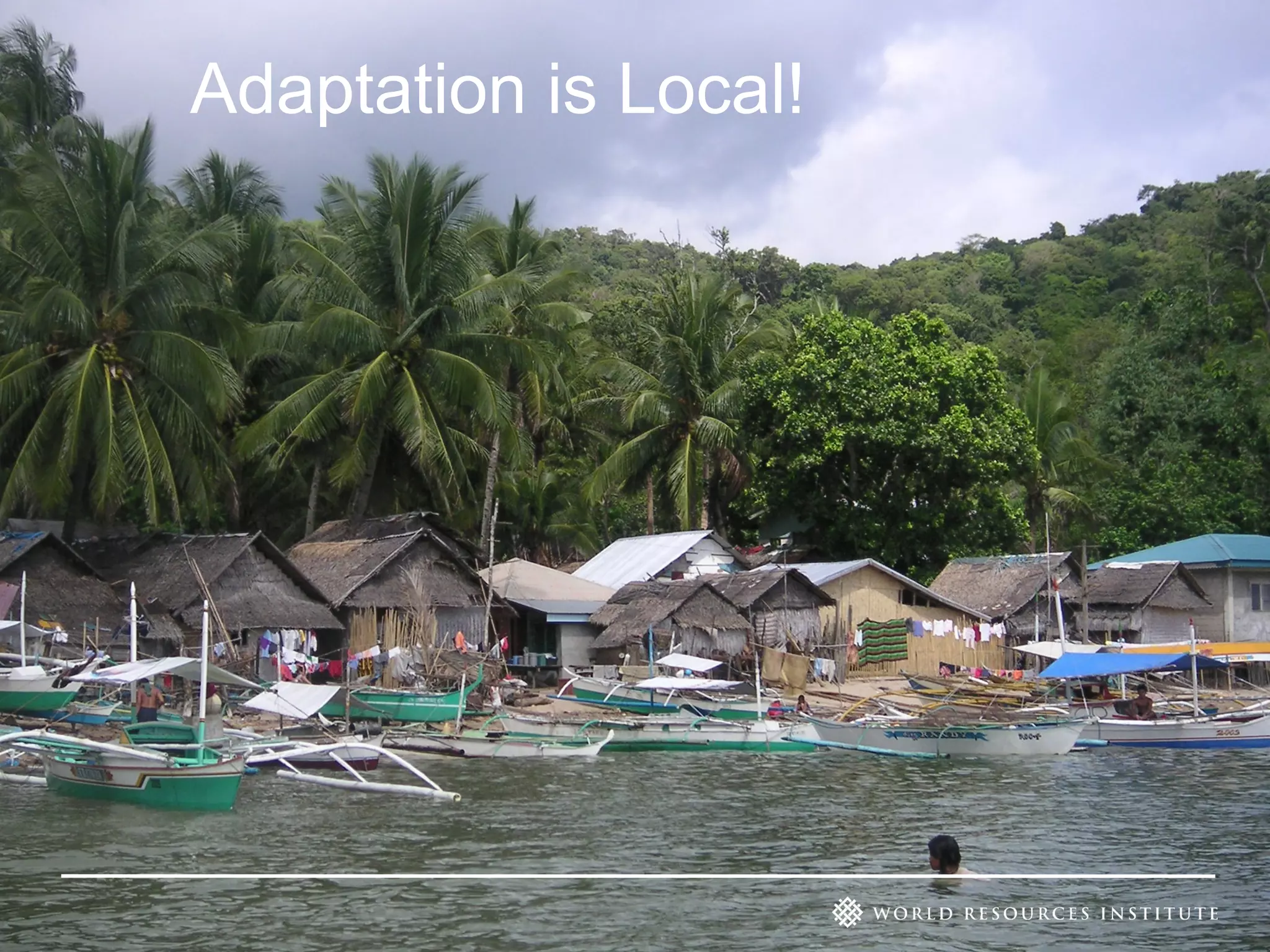 Adaptation is Local!

 