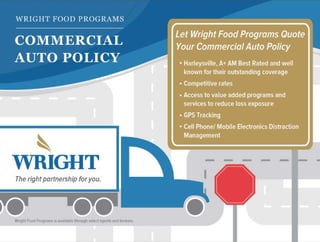 Wright Food Programs Auto Policy.