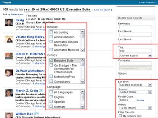 Finding Your Target in Groups 