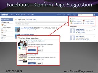 Facebook – Confirm Page Suggestion 